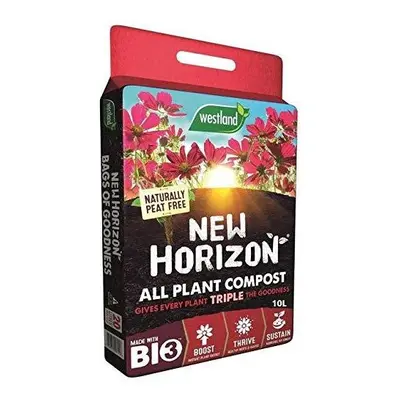 Westland Horticulture New Horizon All Plant Compost Peat Free & Organic 10L Bag