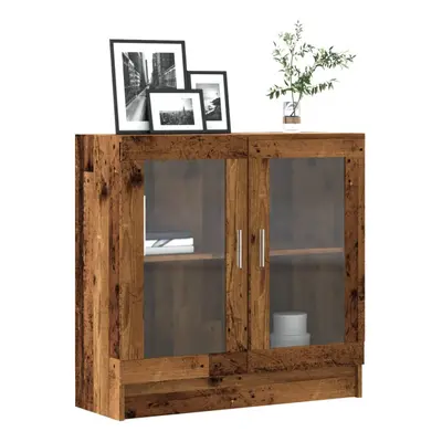 vidaXL Book Cabinet Old Wood 82.5x30.5x80 cm Engineered Wood