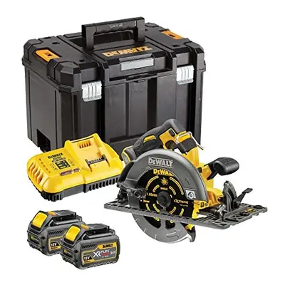 DeWalt DCS579T2 Cordless 54V FlexVolt 190mm Circular Saw, 2x6Ah Bat, CHGR & Box