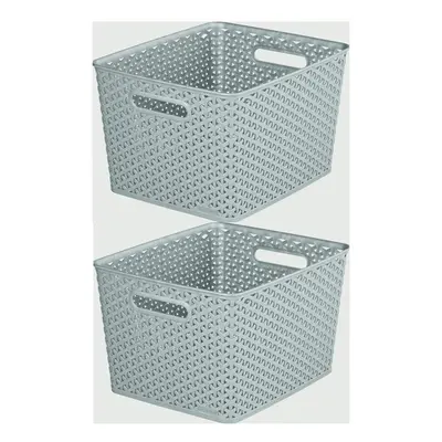 18L Grey Curver Basket