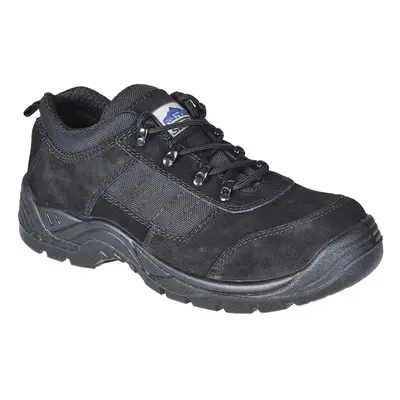 (13 UK, Black) Portwest Mens Suede Safety Shoes