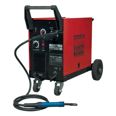 Sealey Professional Gas/Gasless MIG Welder with Euro Torch 190A MIGHTYMIG190