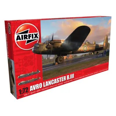 Airfix Model Set - A08013A Avro Lancaster B.III Model Building Kit - Plastic Model Plane Kits fo