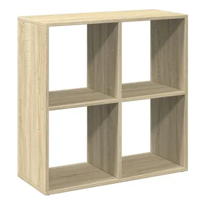 (sonoma oak, 69.5 x x 69.5 cm) vidaXL Room Divider Bookcase Book Rack Bookshelf Engineered Wood