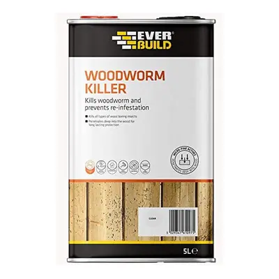 Everbuild EVBLJWORM05 Woodworm Killer Litre