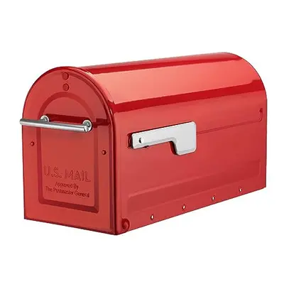 Architectural Mailboxes 7900-7R-SR Boulder Mailbox Red