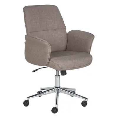 Swivel Office Chair Brown RAVISHING