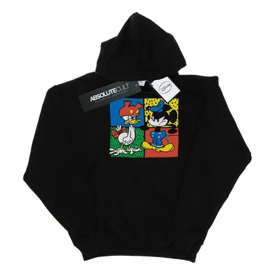 (3XL, Black) Disney Mens Mickey Mouse Donald Clothes Swap Hoodie