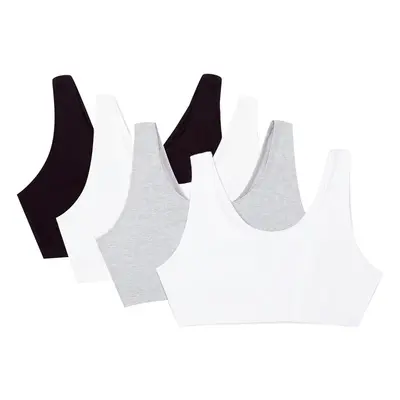 Fruit of the Loom Women's Built Up Tank Style Sports Bra Value Pack B