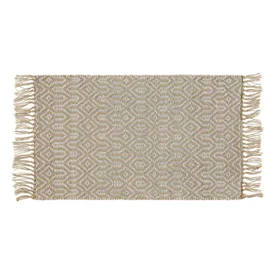 Jute Runner Rug x cm Beige POZANTI