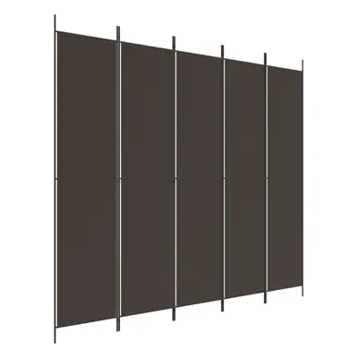 (brown, x cm) vidaXL 6-Panel Room Divider Fabric Privacy Screen Paravent Multi Colours/Sizes