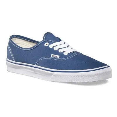 (US 7) Vans Authentic Canvas Shoes Sneakers Denim Skateboard Sneakers Casual - Navy