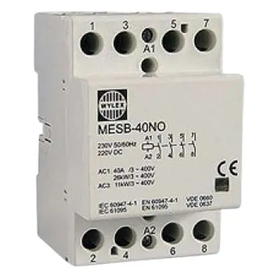 WYLEX MESB-40NO 40A Contactor Pole Module Normally Open