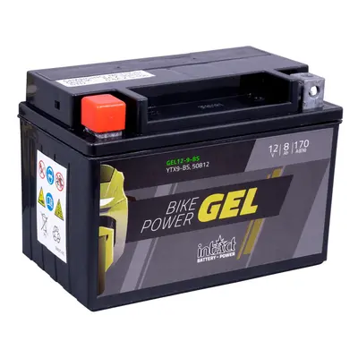 IntAct Gel Bike-Power Battery YTX9-BS