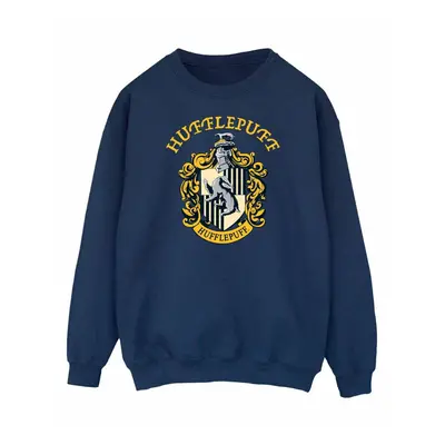 (XXL, Navy Blue) Harry Potter Mens Hufflepuff Sweatshirt