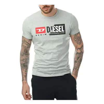 (S, Grey) DIESEL T DIEGO CUTY Mens T Shirt