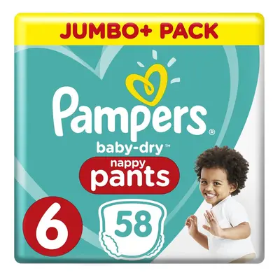 Pampers Baby-Dry Pants Size Nappy Pants