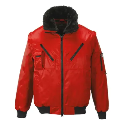 (S, Red) Portwest Mens Pilot Jacket