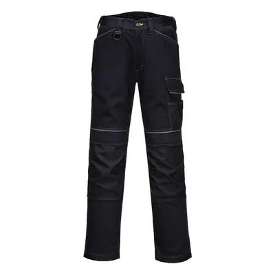 (41S, Black) Portwest Mens PW3 Work Trousers