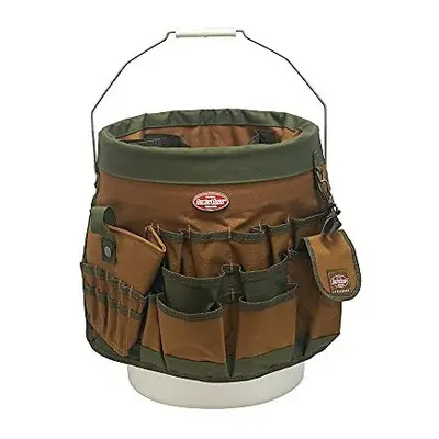 BucketBoss Bucket Boss Gallon Bucket Canvas Tool Holder and Organizer with Pockets for Bucket Or