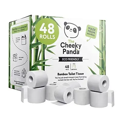 The Cheeky Panda Bamboo Toilet Rolls Bulk Buy â Rolls of Ply Toilet Paper | Plastic Free Packa