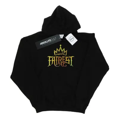 (9-11 Years, Black) Disney Girls The Descendants Fairest Gold Hoodie