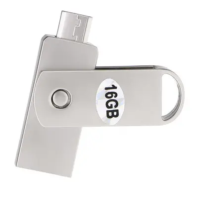 (32G) in USB3.0 Micro USB 32G 16G Flash Drives U Disk Pendrive For PC and OTG Smartphone