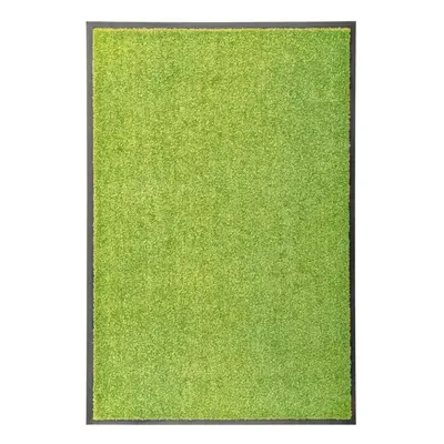 vidaXL Doormat Washable Green Home Garden Barrier Entrance Rug for Front Door