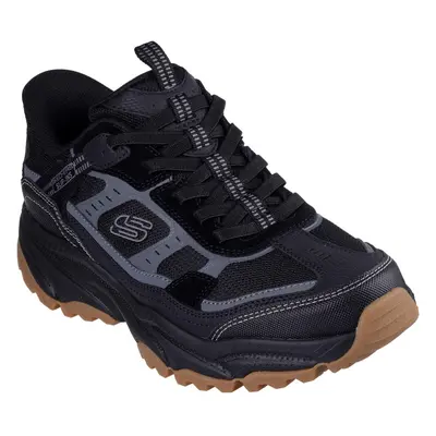 (12 UK, Black) Skechers Mens Viking AT Suede Hiking Shoes