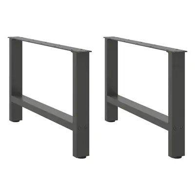 (anthracite, x (42-43) cm/ pcs) vidaXL Coffee Table Legs Desk Legs Metal Furniture Legs Bar Stan