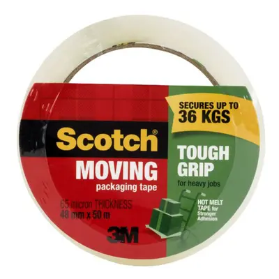 Scotch Tough Grip Moving Packaging Tape (48mmx50m)