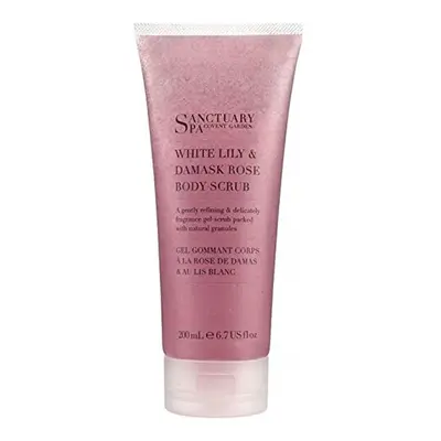 Sanctuary Spa Body Scrub White Lily and Damask Rose, ml