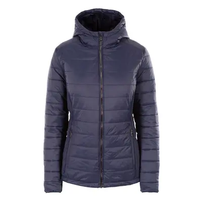 (6, Navy) Trespass Womens Padded Jacket Hooded Valerie