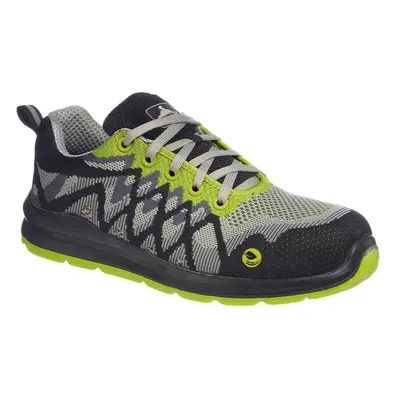 (7 UK, Black/Yellow) Portwest Mens Eco Friendly Compositelite Safety Trainers