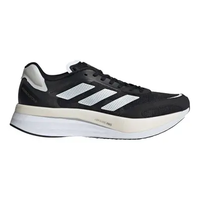 (US 11) Adidas Mens Adizero Boston Shoes Runners Running - Black/White/Gold