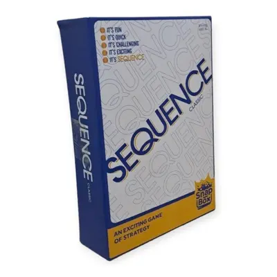 SEQUENCE Exciting Card Board Strategy Family And Game For Friends Party Fun Perfect For Night Ga