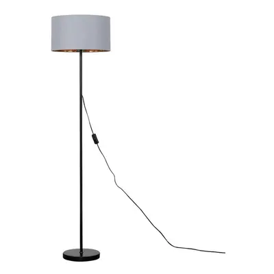 Modern Stem Black Floor Lamp