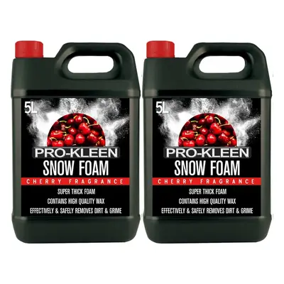 (10L, Cherry) Pro-Kleen Fragranced Super-Thick Snow Foam