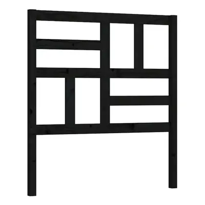 (black, x x cm) vidaXL Bed Headboard Home Bedroom Decorative Bed Header Panel Solid Wood Pine