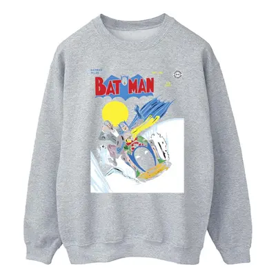 (M, Sports Grey) DC Comics Mens Batman Snow Mobile Sweatshirt