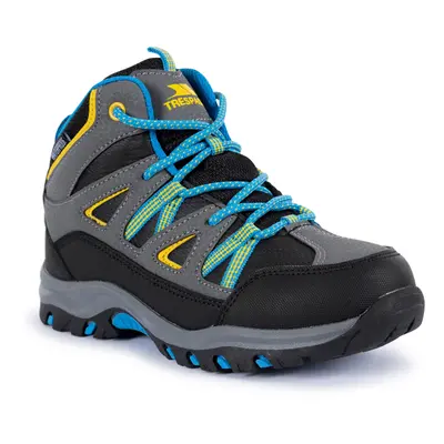 (6, Black) Trespass Kids Walking Boots Waterproof Gillon II