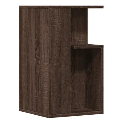 (brown oak) vidaXL Side Table Hallway End Table Coffee Tea Sofa Table Engineered Wood