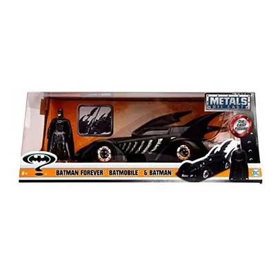 Jada Diecast DC Batman Forever Batmobile With Figure - 1:24 Collection