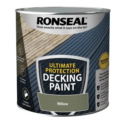 Ronseal Ultimate Protection Decking Paint Willow 2.5 litre