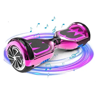 Mega Motion Pink Hoverboards With Bluetooth And Powerful Motor