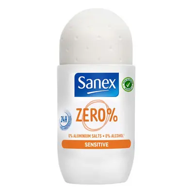 Sanex Zero Deodorant Sensitive Roll On 50ml