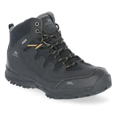 (8, Black) Trespass Mens Hiking Boots Waterproof Finley