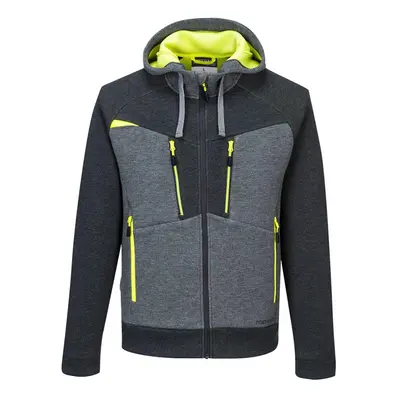 (L, Metal Grey) Portwest Mens DX4 Full Zip Hoodie