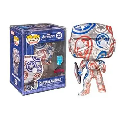 Pop! Art Series: Marvel Avengers - Captain America (Special Edition)