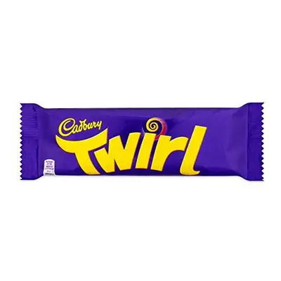 Cadbury Twirl Chocolate Bar 43g (Pack of x 43g)